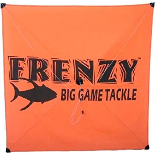 Frenzy Tackle Fishing Kite - Orange (5-25 Knots)