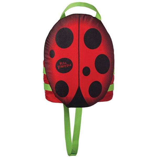 Full Throttle 1043 Child Water Buddies Vest - Ladybug