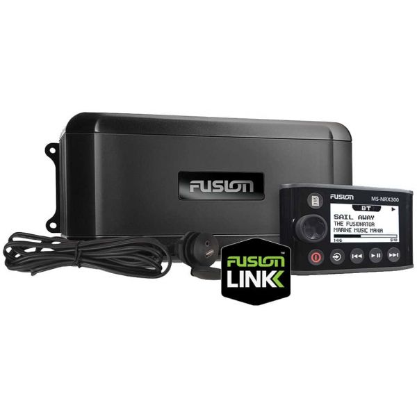 FUSION 010-01290-20 BB300R Marine Black Box Stereo w/ Wired Remote