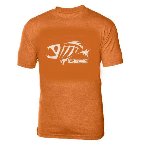 G-Loomis GCORPSSTOW Corpo Short Sleeve Tee Orange White - X-Large