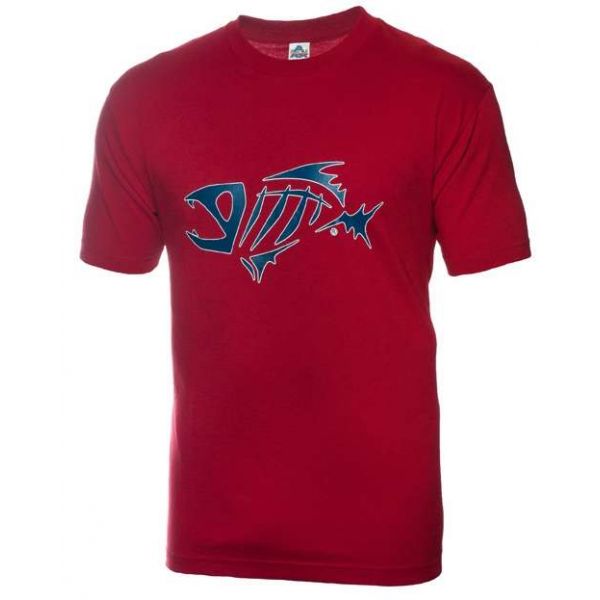 G-Loomis GCORPSSTBK Corpo Short Sleeve Tee Red Navy - X-Large