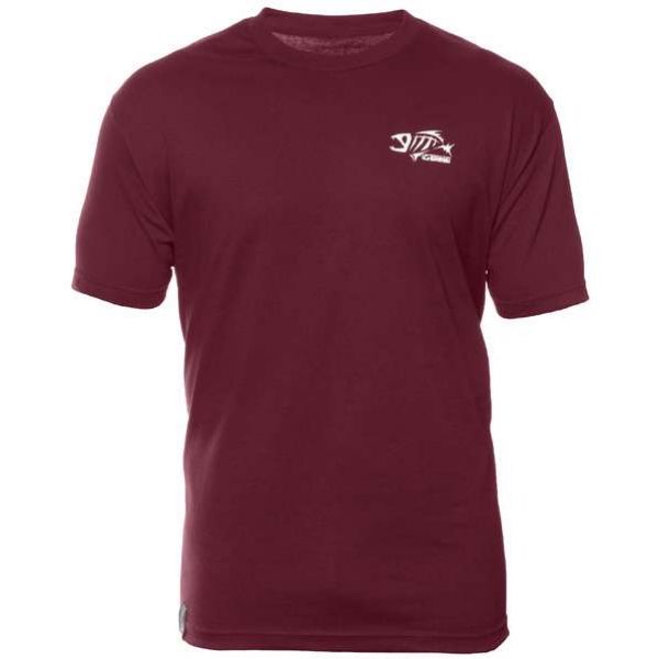 G-Loomis Ricochet S/S Tee - Burgundy White - Medium