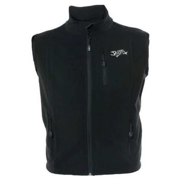 G-Loomis GVSTRECFBK Reciprocal Fleece Vest Black - XX-Large