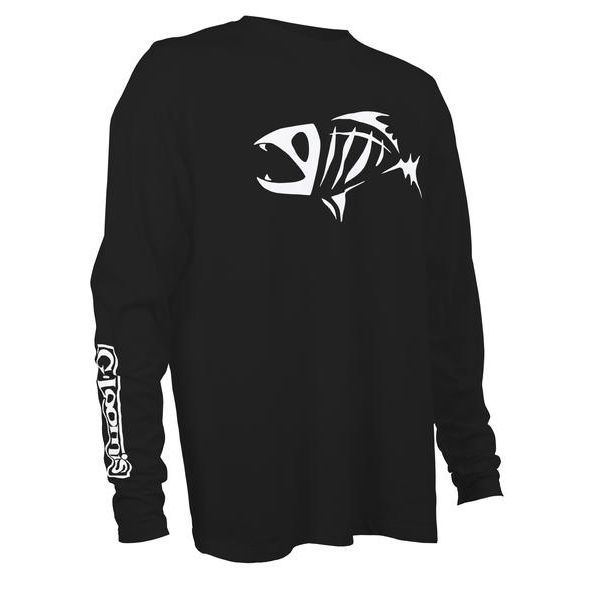 G Loomis Long Sleeve Cotton T-Shirt - Black - L