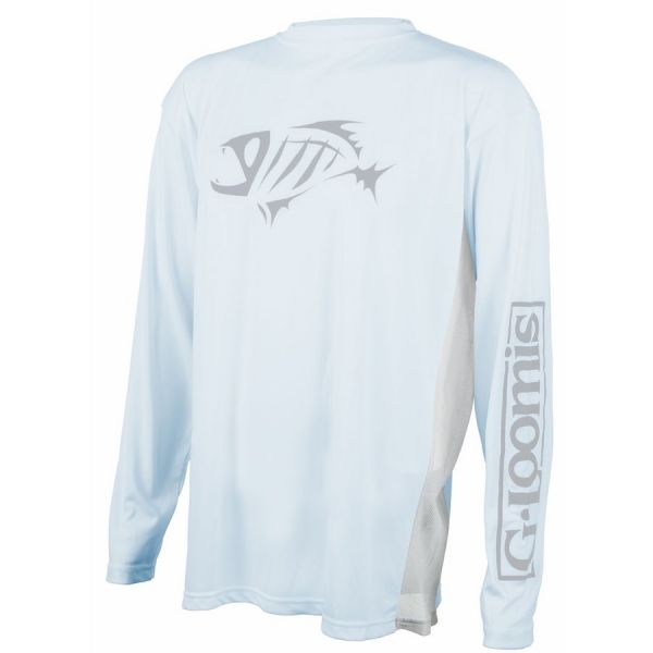 G Loomis Long Sleeve Tech T-Shirt - Arctic Blue - 2XL