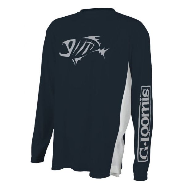 G Loomis Long Sleeve Tech T-Shirt - Navy - 2XL