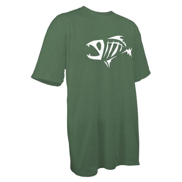 G Loomis Short Sleeve Cotton T-Shirt - Kelly Green - L