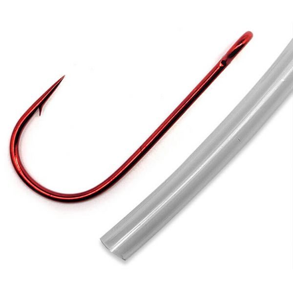 Gamakatsu 210311 Spinner Bait Trailer Hook - Red - 1/0 (5 Pack)