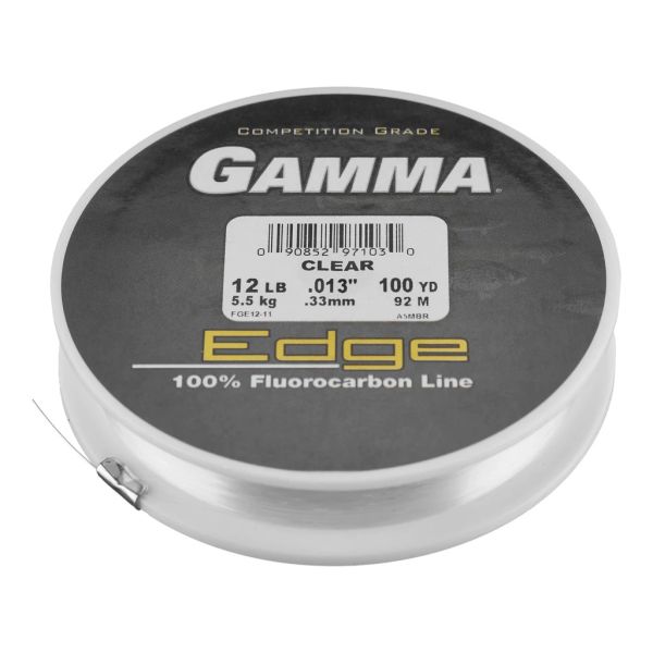 Gamma Edge - 100% Fluorocarbon Line - 10lb