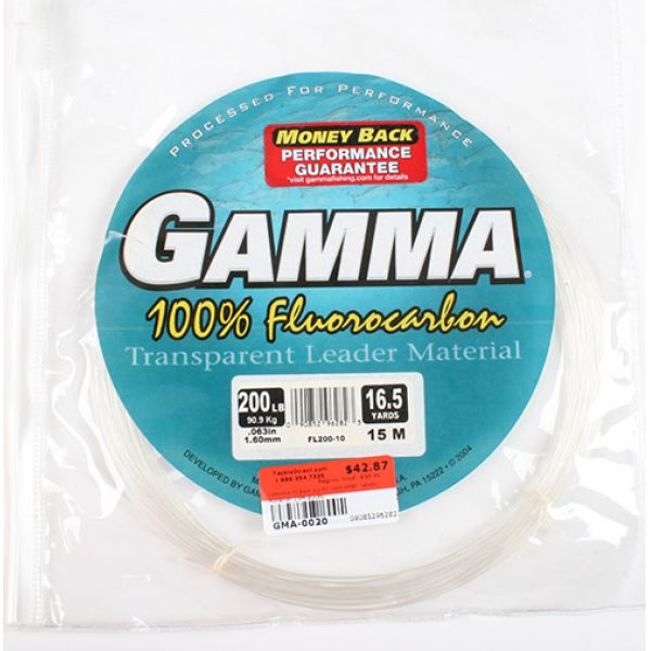 Gamma FL200-10-FC Gamefish Fluorocarbon Leader