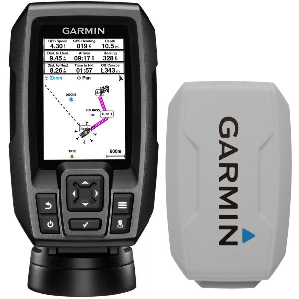 Garmin STRIKER 4 Fishfinder Combo w/Suncover