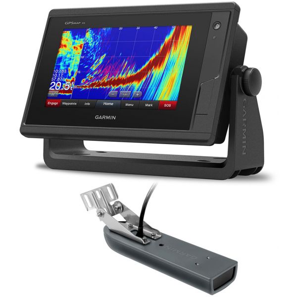 Garmin GPSMAP 742xs Touchscreen Chartplotter w/ CV23M-TM Transducer