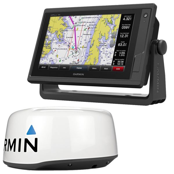 Garmin GPSMAP 942xs Chartplotter/Sonar & GMR 18 HD+ Radar Bundle