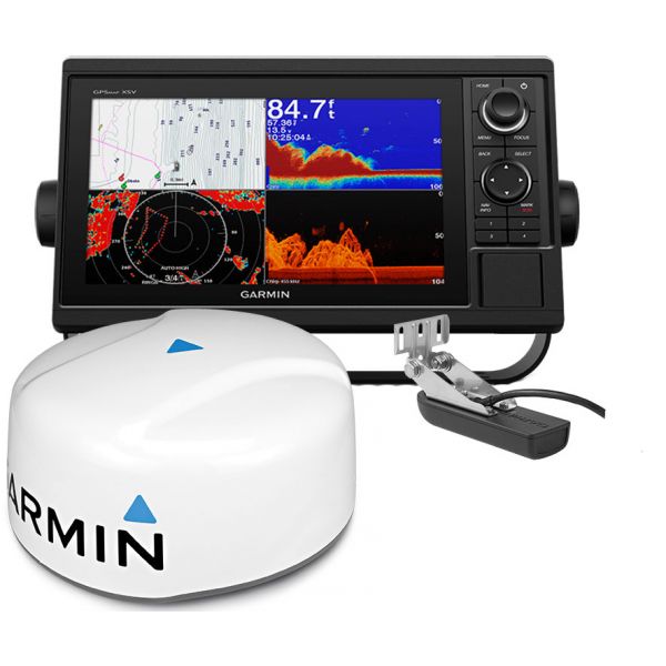 Garmin GPSMAP 1042xsv w/ GMR 18HD+ Radar & GT52HW-TM