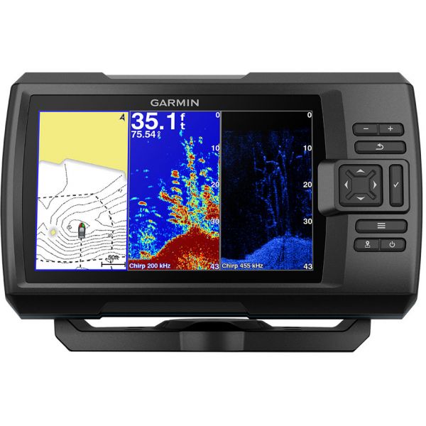 Garmin STRIKER Plus 7cv Fishfinder w/ CV20-TM Transducer