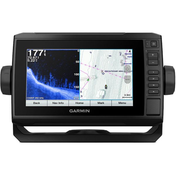 Garmin ECHOMAP Plus 74cv Chartplotter/Sonar Combo w/ BlueChart G3 & GT23M-TM Transducer