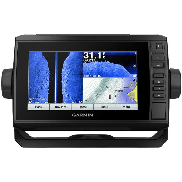 Garmin ECHOMAP Plus 73sv Chartplotter/Sonar Combo w/ LakeVu G3 & GT52HW-TM Transducer