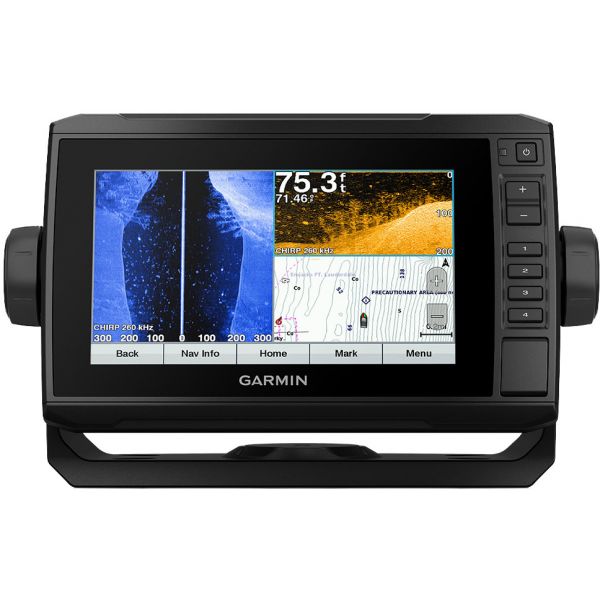 Garmin ECHOMAP Plus 74sv Chartplotter/Sonar Combo w/ BlueChart G3 & GT51M-TM Transducer