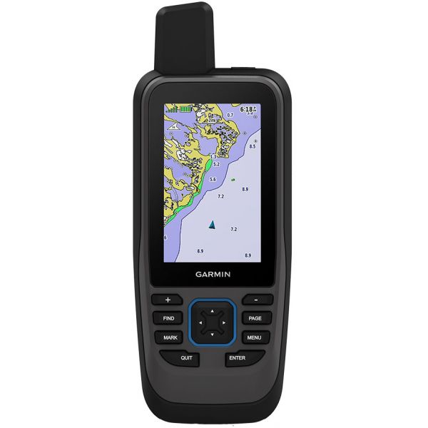 Garmin GPSMAP 86sc Handheld GPS - US Bluechart g3 Coastal Mapping