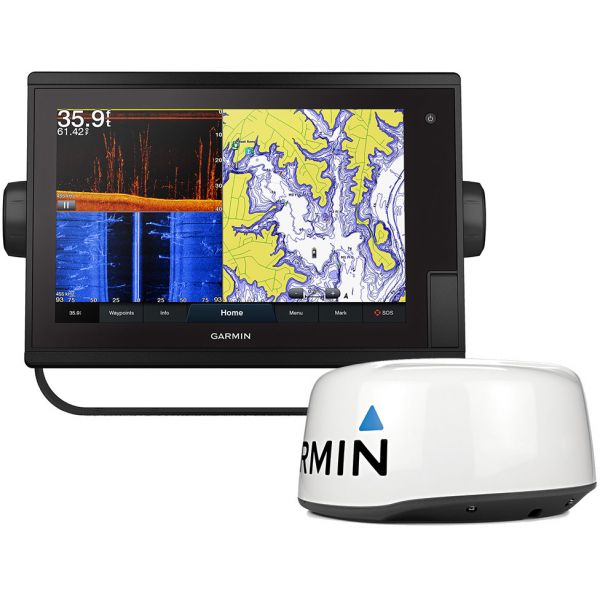 Garmin GPSMAP 1242xsv Plus Touchscreen Combo w/ GMR 18HD+ Radar