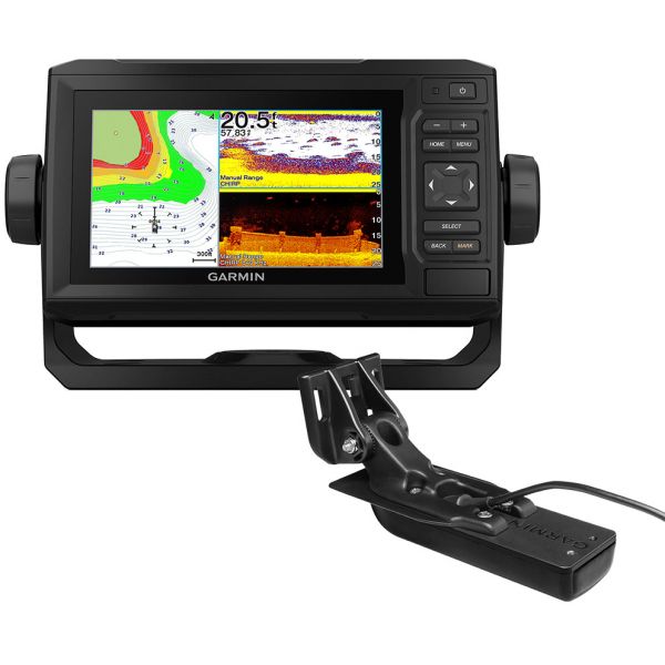 Garmin ECHOMAP UHD 63cv Combo w/ US LakeVu g3 & GT24UHD-TM Transducer