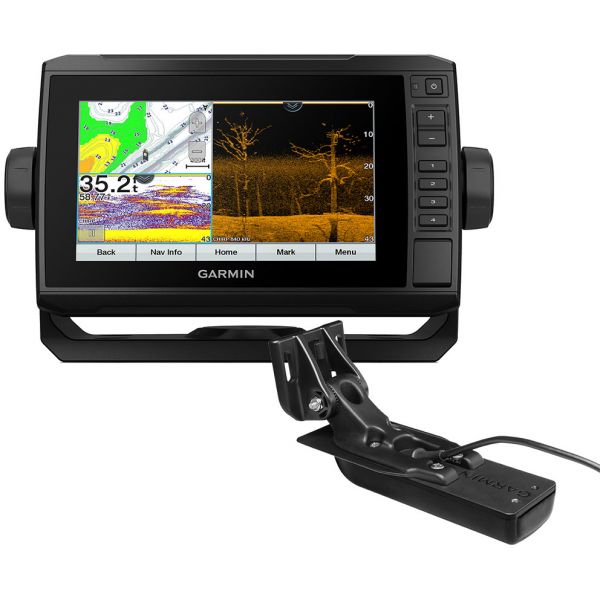 Garmin ECHOMAP UHD 73cv Combo w/ US LakeVu g3 & GT24UHD-TM Transducer