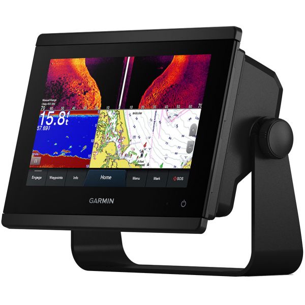 Garmin GPSMAP 743xsv Combo - BlueChart g3 - LakeVu g3