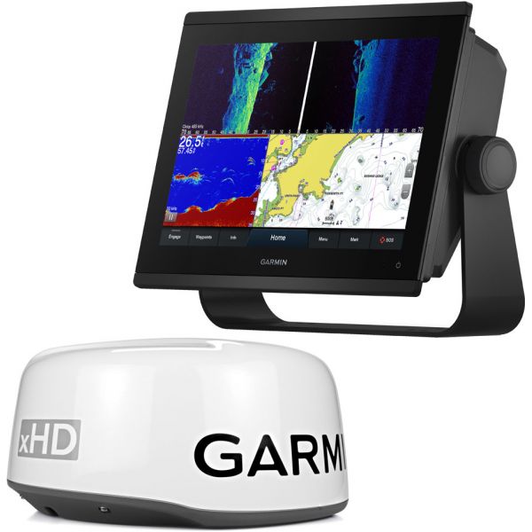 Garmin GPSMAP 1243xsv - BlueChart g3 - LakeVu g3 w/ GMR 18 xHD