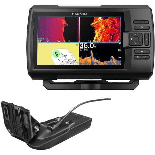 Garmin 010-02553-00 STRIKER Vivid 7sv Fishfinder w/ GT52HW-TM Transducer