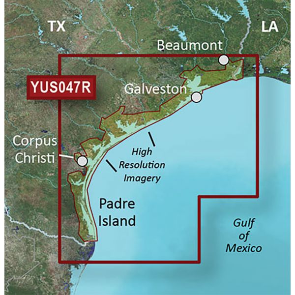 Garmin BlueChart g2 HD Texas Gulf Coast SD Card