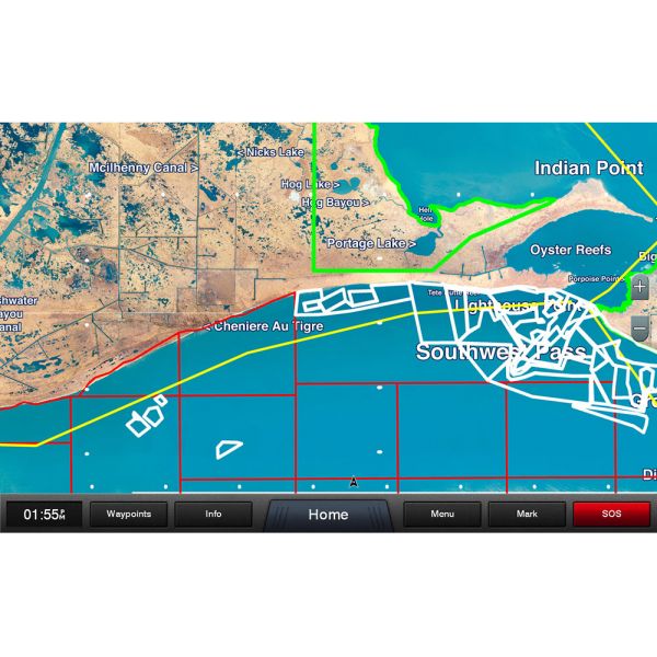 Garmin Standard Mapping - Louisiana West - Professional - microSD/SD Card