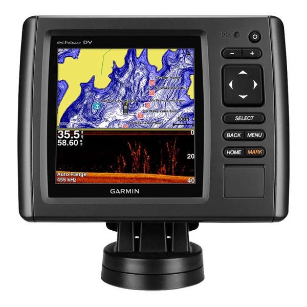 Garmin echoMAP CHIRP 53dv w/ US LakeVu Maps & DownVu Transducer