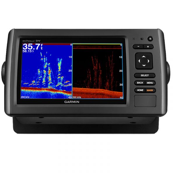 Garmin echoMAP CHIRP 74dv w/ BlueChart g2 & DownVu Transducer