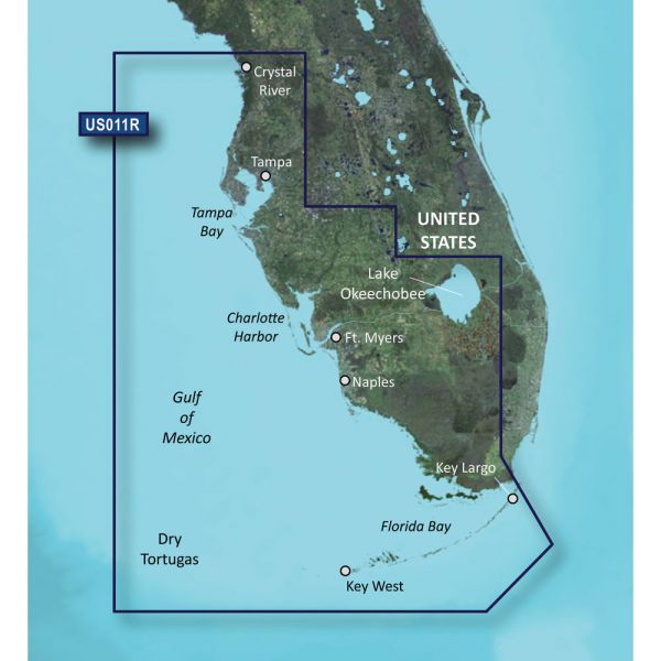 Garmin VUS011R BlueChart g3 Vision HD - Southwest Florida