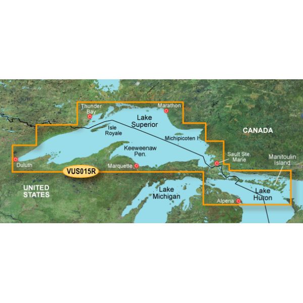 Garmin BlueChart g2 Vision Lake Superior SD Card