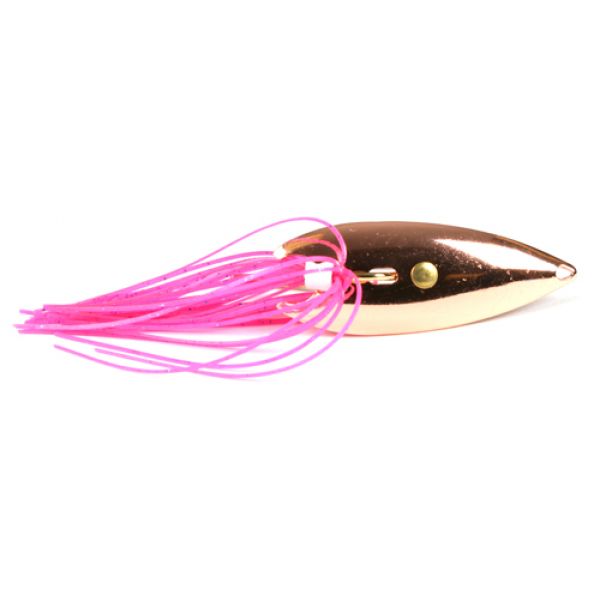 Gator Lures 1/2 oz. Copper Weedless Spoon with Skirt