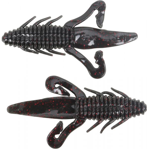 Gene Larew Biffle Bug - Black Neon