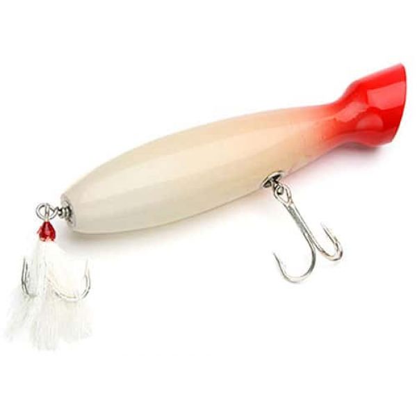 1 Gibbs Lures Danny Surface Swimmer BUNKER 1 1/2 oz FREE SHIP WOODEN CLASSIC 
