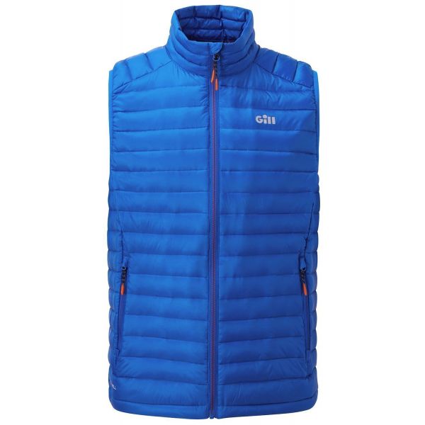 Gill Men's Hydrophobe Down Gilet Vest - Blue/Navy - Large