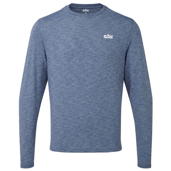 Gill Holcombe Long Sleeve Crew - Ocean - Large