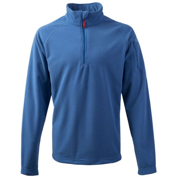 Gill Men's Grid Microfleece Shirt - Blue - L