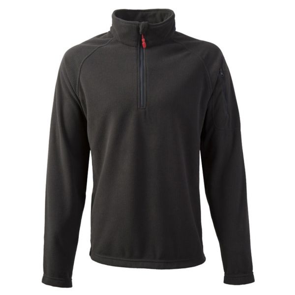 Gill Men's Grid Microfleece Shirt - Graphite