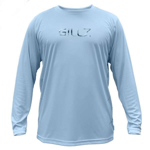 Gillz Contender L/S Performance Shirt - Light Blue - Small