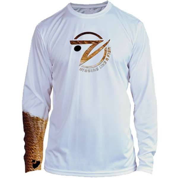 Gillz ExtremeGillz Redfish Long Sleeve Performance Shirt - Small