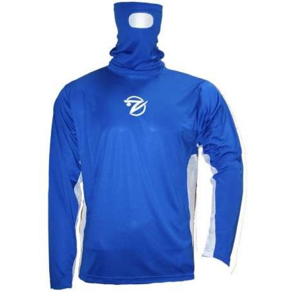 Gillz Pro Striker Long Sleeve Performance Shirt - Marine - Size Large