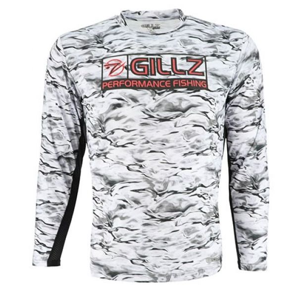 Gillz Tournament L/S Performance Shirt - Stormy Seas - Medium