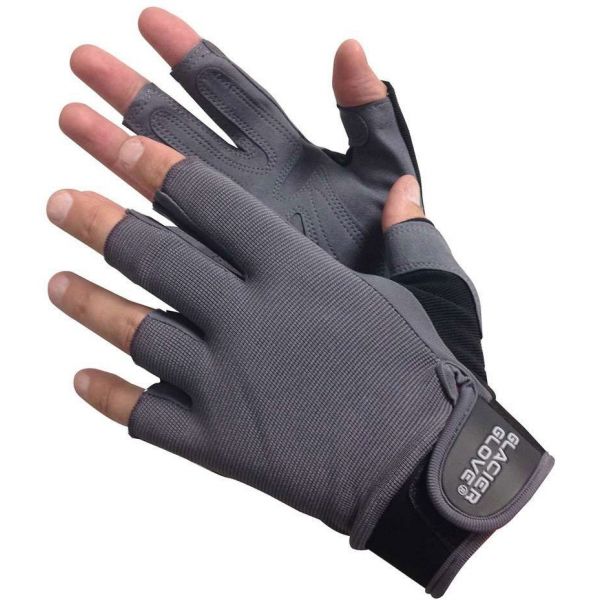 Glacier Glove 077GY Stripping/Fighting Sun Glove - Size X-Large