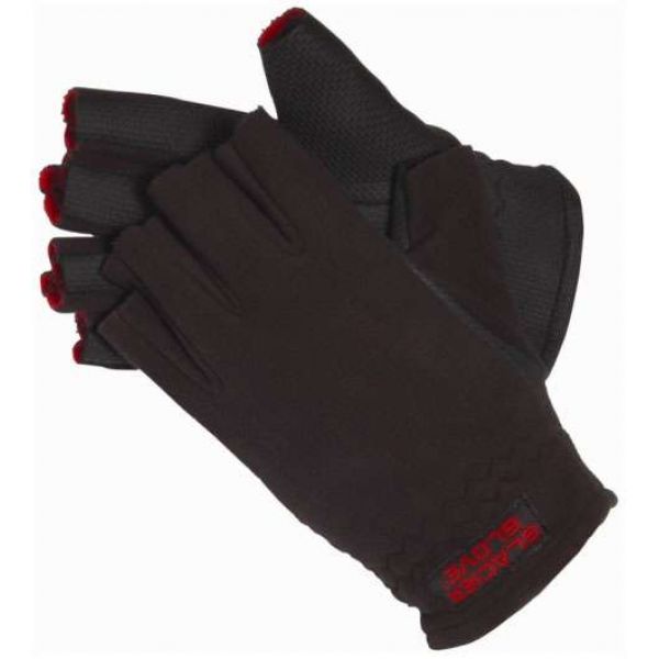 Glacier Glove Alaska River Fingerless Glove 757BK - Medium