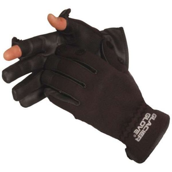 Glacier Glove Lightweight Pro Angling Glove 781BK - Medium