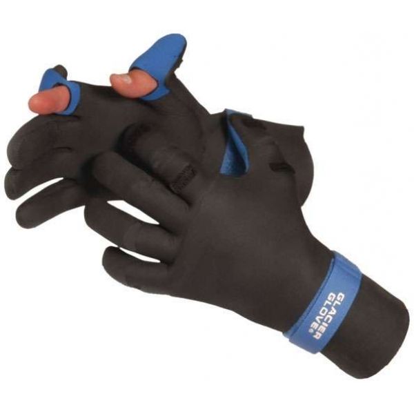 Glacier Glove Pro Angler Glove 821BK - Large